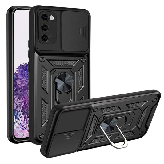 Θήκη για Samsung Galaxy S20 5G G981 / S20 G980, Techsuit, CamShield, Μαύρο