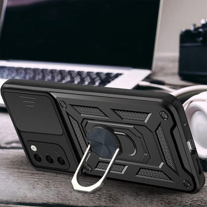 Case for Samsung Galaxy S20 5G G981 / S20 G980, Techsuit, CamShield, Black