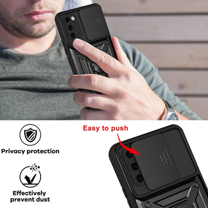 Case for Samsung Galaxy S20 5G G981 / S20 G980, Techsuit, CamShield, Black