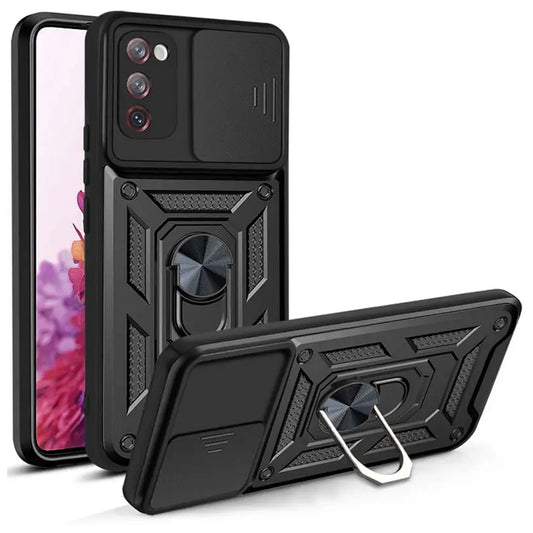Θήκη για Samsung Galaxy S20 FE 2022 G781 / S20 FE 5G G781 / S20 FE G780, Techsuit, CamShield, Μαύρη