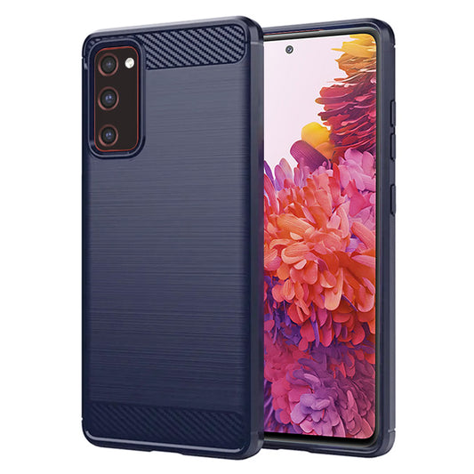 Θήκη για Samsung Galaxy S20 FE 2022 G781 / S20 FE 5G G781 / S20 FE G780, Techsuit, Carbon, Μπλε