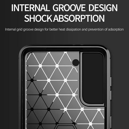 Case for Samsung Galaxy S20 FE 2022 G781 / S20 FE 5G G781 / S20 FE G780, Techsuit, Carbon, Blue