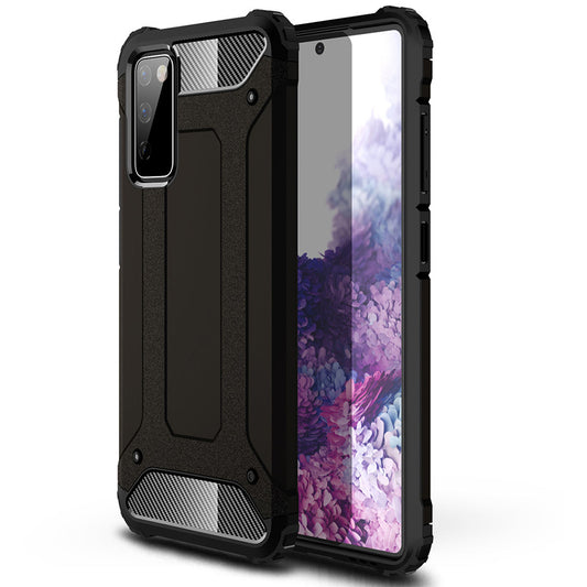 Θήκη για Samsung Galaxy S20 FE 2022 G781 / S20 FE 5G G781 / S20 FE G780, Techsuit, Hybrid Armor, Μαύρη
