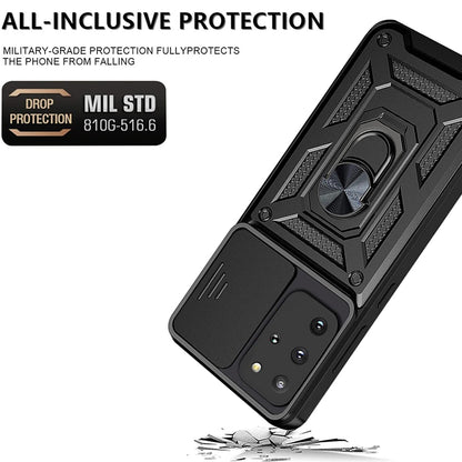 Θήκη για Samsung Galaxy S20+ 5G G986 / S20+ G985, Techsuit, CamShield, Μαύρη
