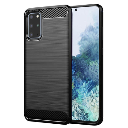 Θήκη για Samsung Galaxy S20+ 5G G986 / S20+ G985, Techsuit, Carbon, Μαύρη