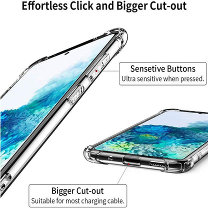 Case for Samsung Galaxy S20+ 5G G986 / S20+ G985, Techsuit, Shockproof Clear, Transparent