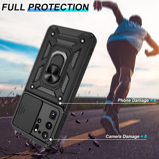 Θήκη για Samsung Galaxy S20 Ultra 5G G988 / S20 Ultra G988, Techsuit, CamShield, Μαύρη