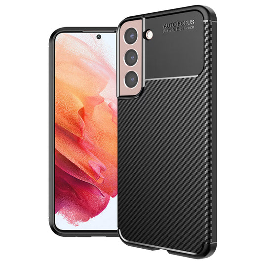 Θήκη για Samsung Galaxy S21 5G G991, Techsuit, CarbonFiber, Μαύρη