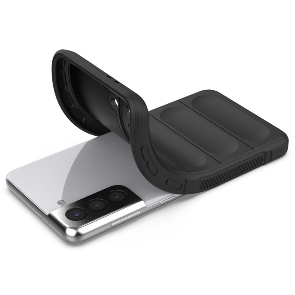 Θήκη για Samsung Galaxy S21 5G G991, Techsuit, Magic Shield, Μαύρη