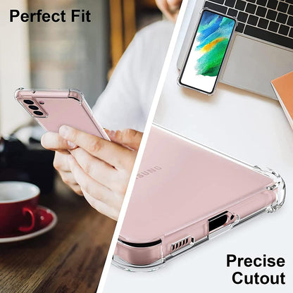 Θήκη για Samsung Galaxy S21 5G G991, Techsuit, Ανθεκτική σε Κρούσεις Διαφανής, Διάφανη