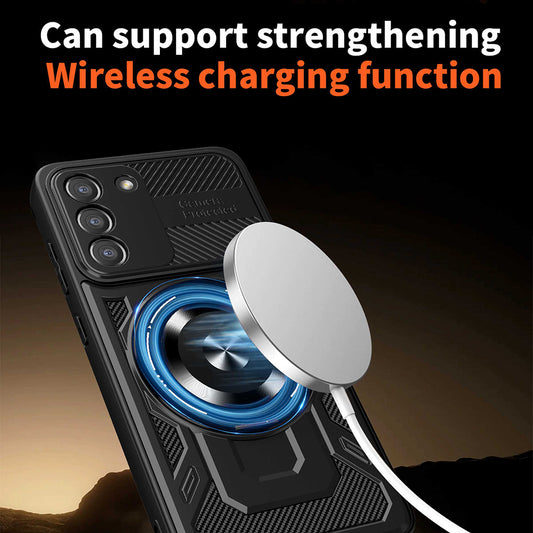 Θήκη για Samsung Galaxy S21 FE 5G G990, Techsuit, RuggedCam, Μπλε