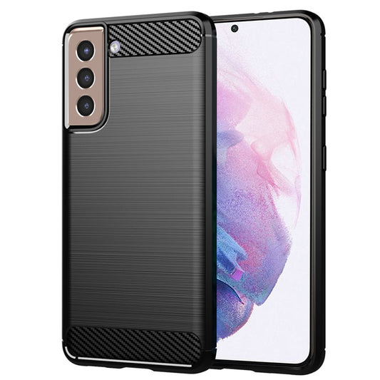 Θήκη για Samsung Galaxy S21+ 5G G996, Techsuit, Carbon, Μαύρη