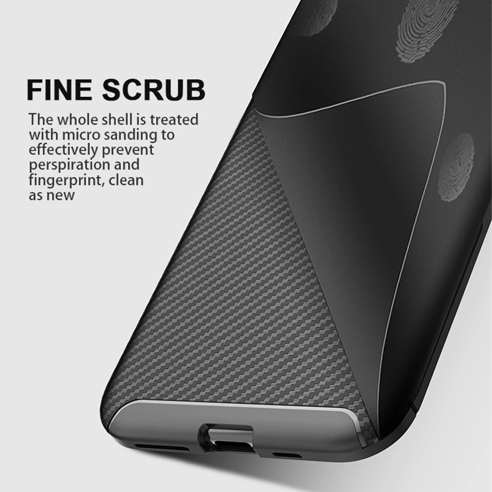 Θήκη για Samsung Galaxy S21 Ultra 5G G998, Techsuit, CarbonFiber, Μαύρη