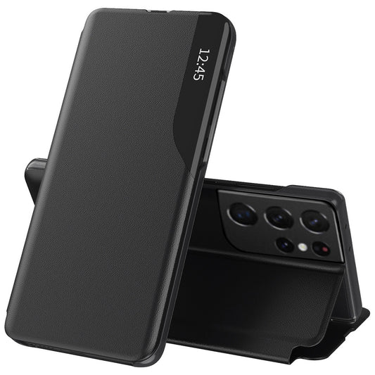 Θήκη για Samsung Galaxy S21 Ultra 5G G998, Techsuit, eFold, Μαύρη
