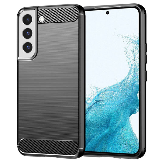 Θήκη για Samsung Galaxy S22 5G S901, Techsuit, Carbon, Μαύρη