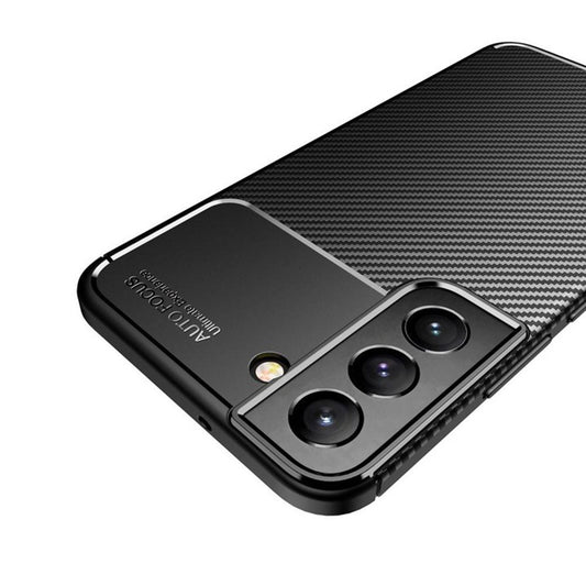 Θήκη για Samsung Galaxy S22 5G S901, Techsuit, CarbonFiber, Μαύρη