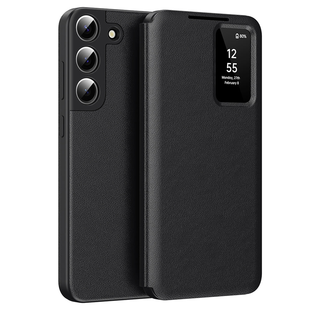 Case for Samsung Galaxy S22 5G S901, Techsuit, SmartView, Black