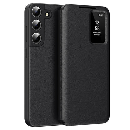 Case for Samsung Galaxy S22 5G S901, Techsuit, SmartView, Black