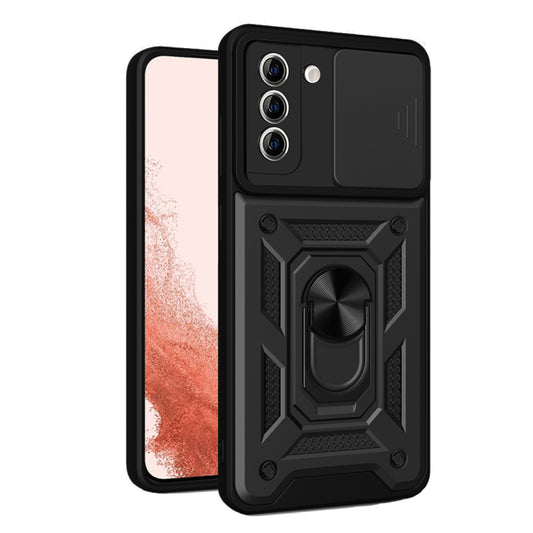 Θήκη για Samsung Galaxy S22+ 5G S906, Techsuit, CamShield, Μαύρο