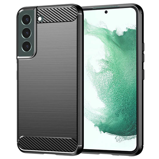 Θήκη για Samsung Galaxy S22+ 5G S906, Techsuit, Carbon, Μαύρη