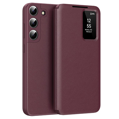 Case for Samsung Galaxy S22+ 5G S906, Techsuit, SmartView, Red