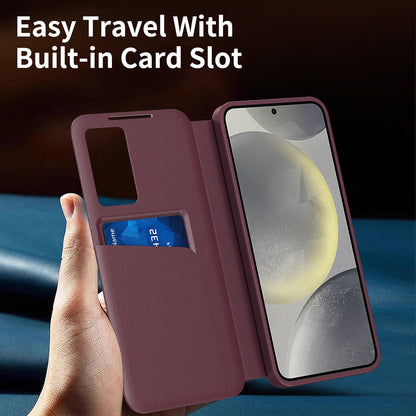Case for Samsung Galaxy S22+ 5G S906, Techsuit, SmartView, Red