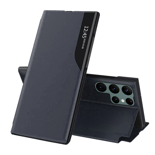 Θήκη για Samsung Galaxy S22 Ultra 5G S908, Techsuit, eFold, Σκούρο Μπλε