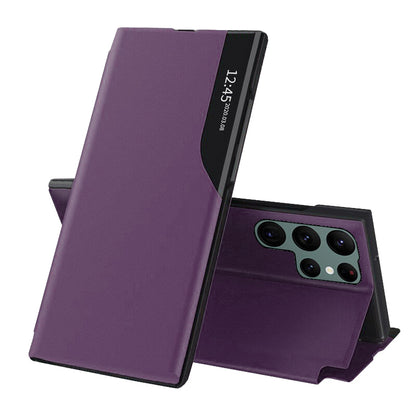 Case for Samsung Galaxy S22 Ultra 5G S908, Techsuit, eFold, Purple