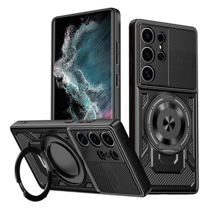 Θήκη για Samsung Galaxy S22 Ultra 5G S908, Techsuit, RuggedCam, Μαύρη