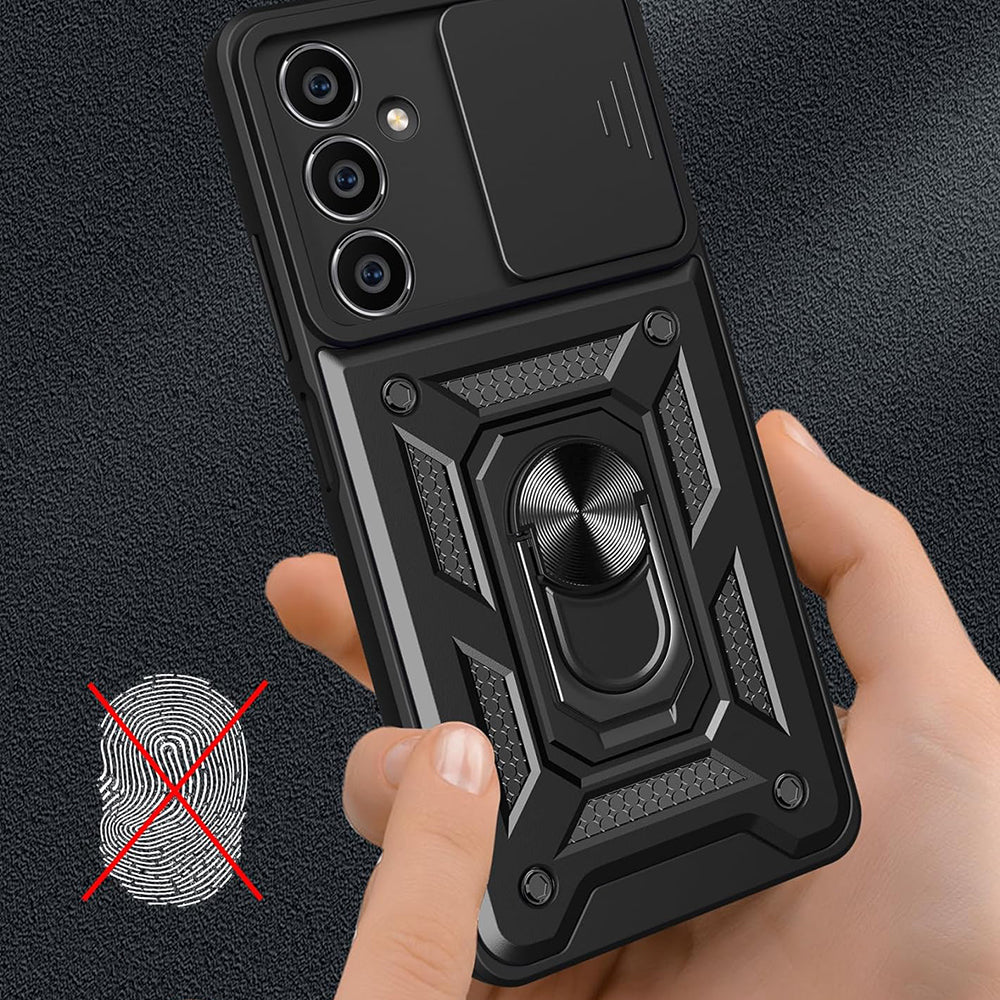 Θήκη για Samsung Galaxy S23 FE S711, Techsuit, CamShield, Μαύρο