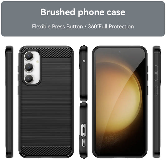 Θήκη για Samsung Galaxy S23 FE S711, Techsuit, Carbon, Μαύρο