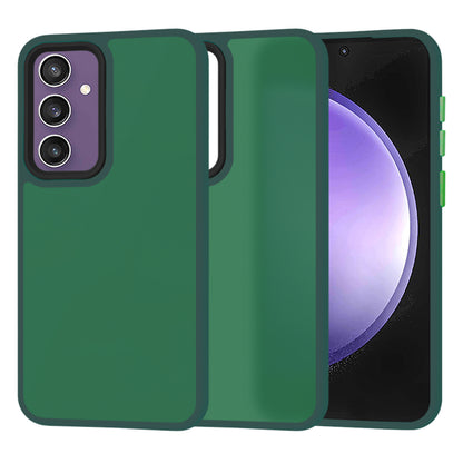 Case for Samsung Galaxy S23 FE S711, Techsuit, HaloFrost, Green
