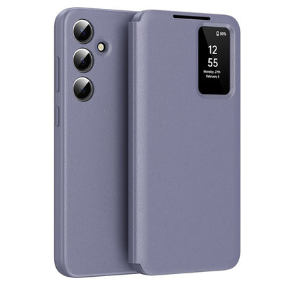 Θήκη για Samsung Galaxy S23 FE S711, Techsuit, SmartView, Μωβ