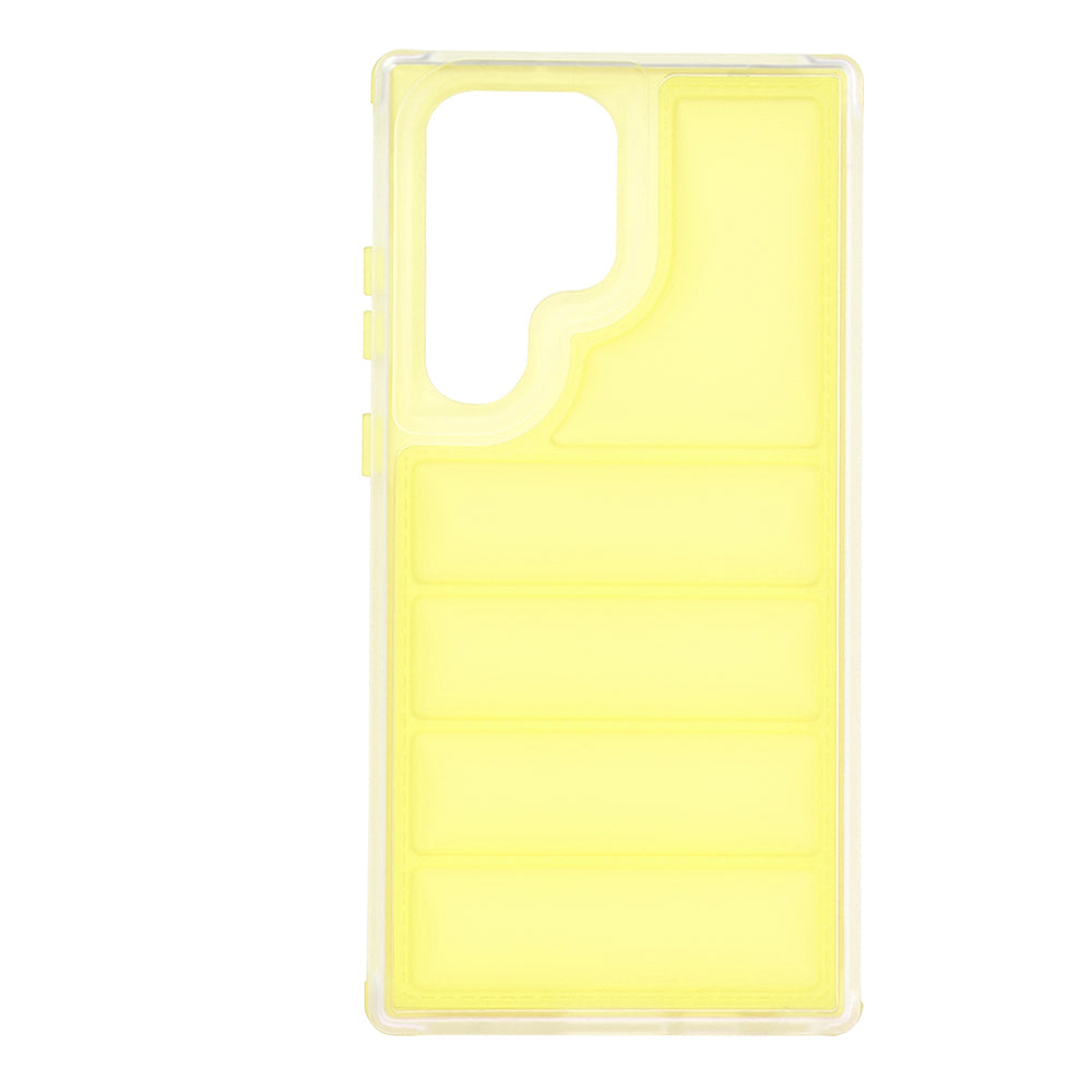 Θήκη για Samsung Galaxy S23 FE S711, Techsuit, Wave Shield, Κίτρινη