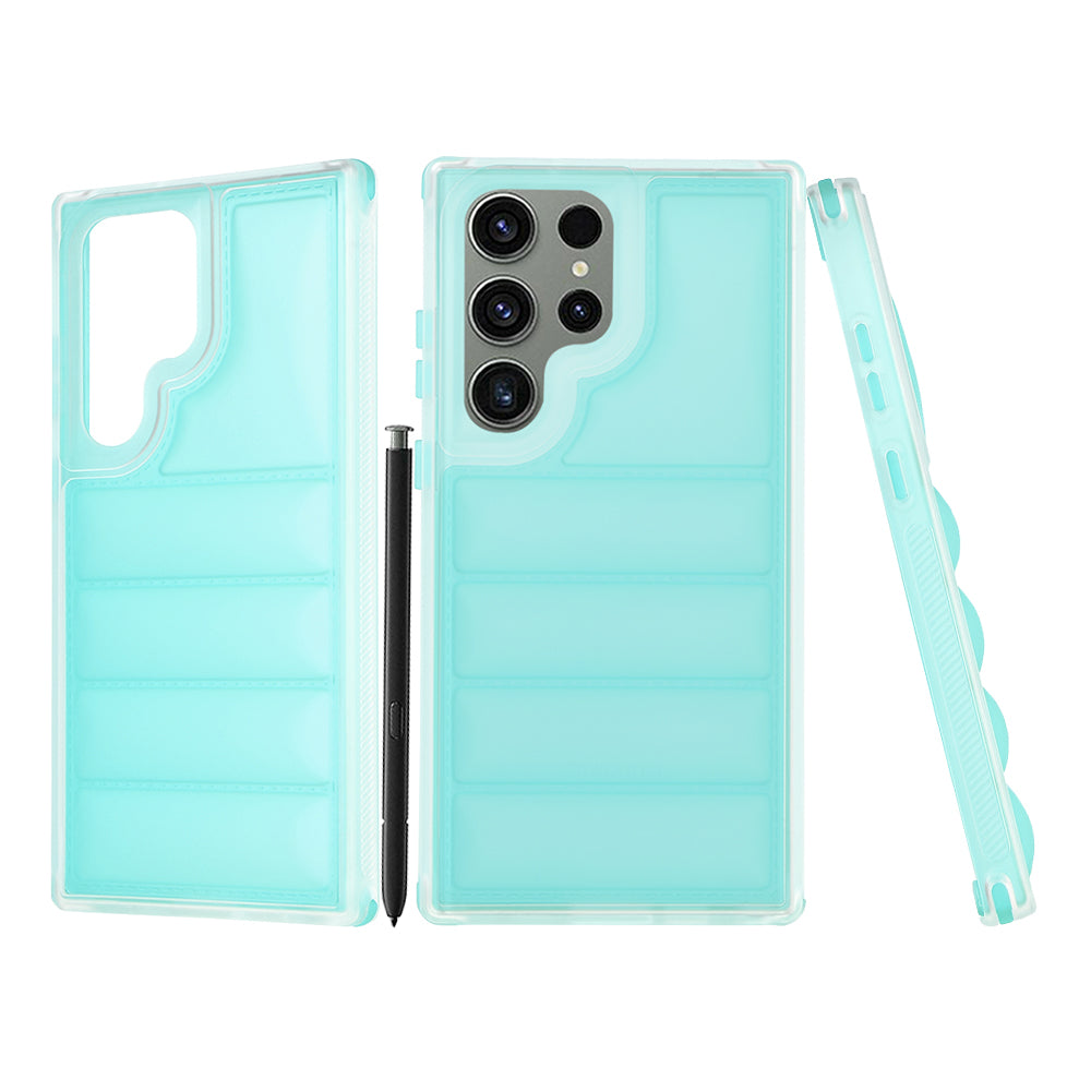 Θήκη για Samsung Galaxy S23 FE S711, Techsuit, Wave Shield, Τυρκουάζ