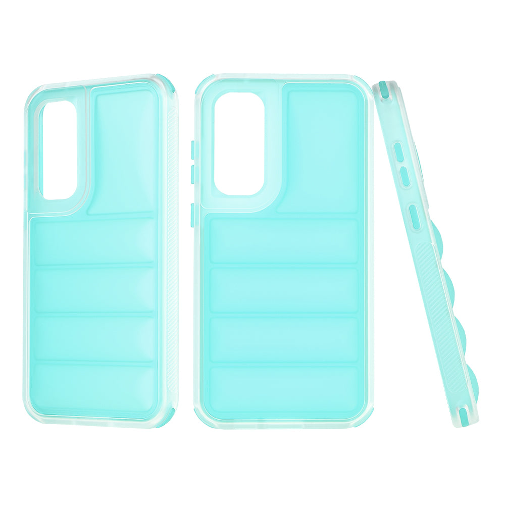 Θήκη για Samsung Galaxy S23 FE S711, Techsuit, Wave Shield, Τυρκουάζ
