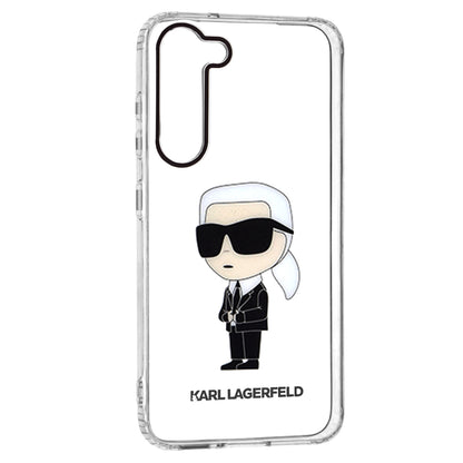 Θήκη για Samsung Galaxy S23+ S916, Karl Lagerfeld, Ikonik Karl, Διάφανη