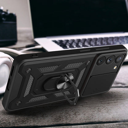 Θήκη για Samsung Galaxy S23+ S916, Techsuit, CamShield, Μαύρο