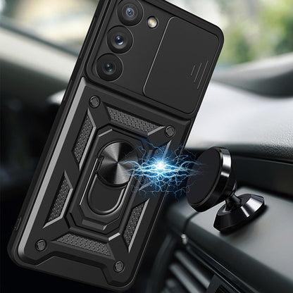 Θήκη για Samsung Galaxy S23+ S916, Techsuit, CamShield, Μαύρο