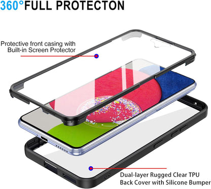 Θήκη για Samsung Galaxy S23+ S916, Techsuit, ColorVerse 360, Μαύρη