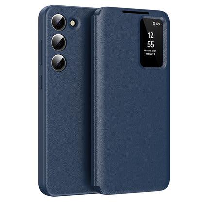 Case for Samsung Galaxy S23+ S916, Techsuit, SmartView, Blue