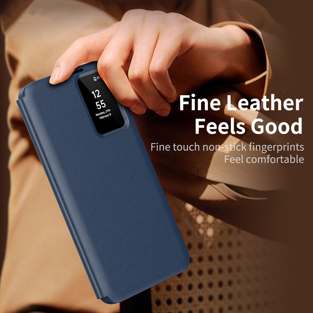 Case for Samsung Galaxy S23+ S916, Techsuit, SmartView, Blue