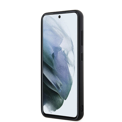 Θήκη για Samsung Galaxy S23 S911, Karl Lagerfeld, 3D Rubber Glitter Logo, Μαύρη