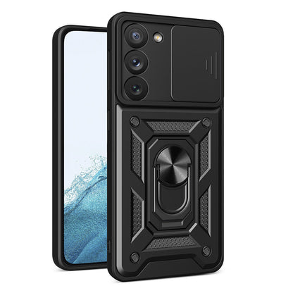 Θήκη για Samsung Galaxy S23 S911, Techsuit, CamShield, Μαύρο