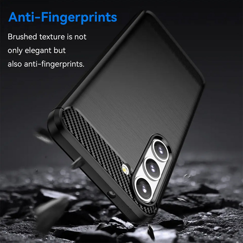 Θήκη για Samsung Galaxy S23 S911, Techsuit, Carbon, Μαύρο
