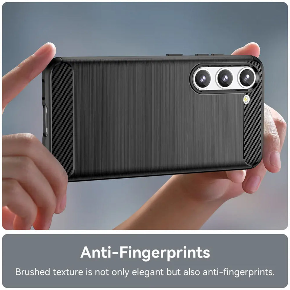 Θήκη για Samsung Galaxy S23 S911, Techsuit, Carbon, Μαύρο