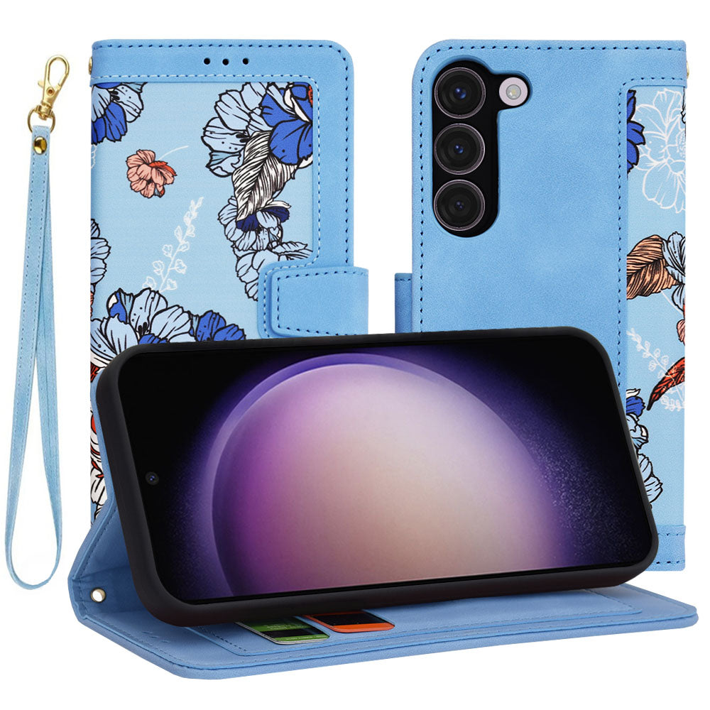 Θήκη για Samsung Galaxy S23 S911, Techsuit, FlipCraft, Μπλε