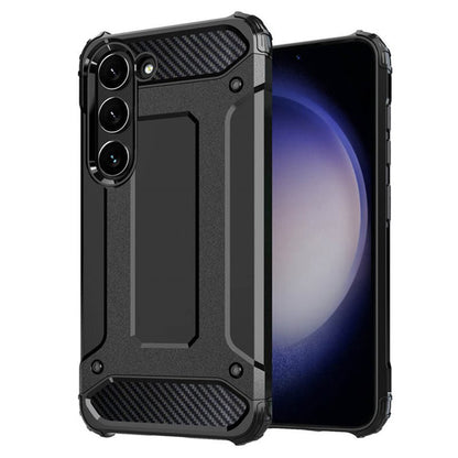 Θήκη για Samsung Galaxy S23 S911, Techsuit, Hybrid Armor, Μαύρη