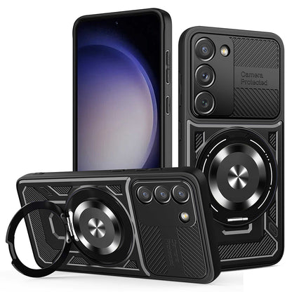 Θήκη για Samsung Galaxy S23 S911, Techsuit, RuggedCam, Μαύρο