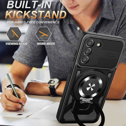 Θήκη για Samsung Galaxy S23 S911, Techsuit, RuggedCam, Μαύρο